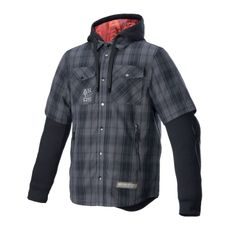 KOŠILE MO.ST.EQ TARTAN, ALPINESTARS (ŠEDÁ/ČERNÁ) 2024
