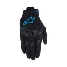 RUKAVICE STELLA SP X 3, ALPINESTARS, DÁMSKÉ (ČERNÁ/MODRÁ) 2025