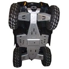 RICOCHET ATV POLARIS XP550/850 2009-19, SKIDPLATE SET WITH FLOORBOARD PLATES