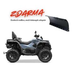 CFMOTO GLADIATOR X850 G3 V-TWIN EPS E5 ŠEDÁ + RADLICE ZDARMA