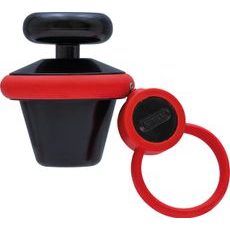 ZÁMEK NA KOTOUČOVOU BRZDU 39 VICTORY (PRŮMĚR ČEPU 12 MM, ČERVENÝ), ABUS