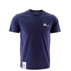 CFMOTO PÁNSKÉ TRIČKO "GO WITH THE FLOW" TMAVĚ MODRÁ