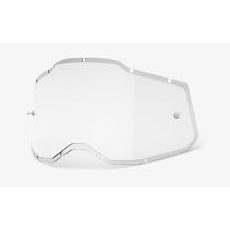 PLEXI INJECTED RACECRAFT 2/ACCURI 2/STRATA 2, 100% (ČIRÉ, ANTI-FOG)