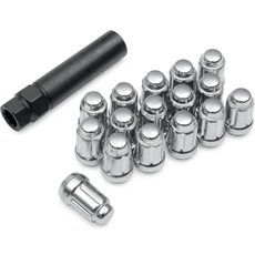 ITP CHROMMOVÉ MATICE 12MMX1.50 SPLINED 60 TAPERED CHROME LUG NUT BALENÍ 16KS