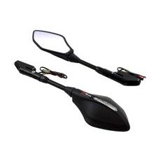 ZPĚTNÁ ZRCÁTKA M-STYLE OPTIC SUPERSPORT S LED BLINKRY