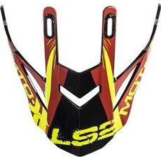 LS2 MX437 PEAK GATOR RED