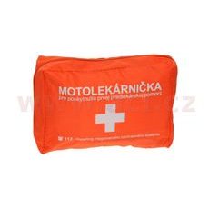 MOTOLÉKÁRNIČKA SK - TEXTILNÍ (VÝBAVA DLE PLATNÉ VYHLÁŠKY MZ SR 143/2009 Z.Z., ORANŽOVÁ)