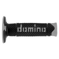 GRIPY A260 (OFFROAD) DÉLKA 120 MM, DOMINO (ČERNO-ŠEDÉ)