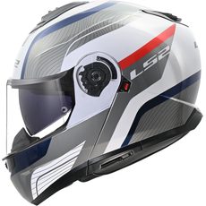 LS2 FF908 STROBE II MONZA WHITE BLUE RED-06
