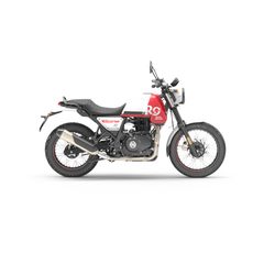 ROYAL ENFIELD SCRAM 411 WHITE FLAME