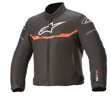 BUNDA T-SP S WATERPROOF, ALPINESTARS, DĚTSKÁ (ČERNÁ/ČERVENÁ FLUO)