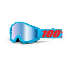 100% BRÝLE ACCURI ACIDULOUS- USA (MODRÉ ZRCADLOVÉ PLEXI + ČIRÉ PLEXI S ČEPY PRO SLÍDY)