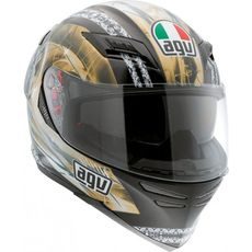 INTEGRÁLNÍ PŘILBA AGV HORIZON MULTI BLASON ČERNO-ZLATÁ