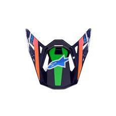 KŠILT PRO PŘILBY SUPERTECH S-M10 LIMITOVANÁ EDICE RECORDS, ALPINESTARS (ŠEDÁ/MULTIKOLOR) 2026