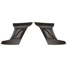 ČELNÍ KRYTY VRCHNÍ VENTILACE PRO PŘILBY CYKLON, CASSIDA - ČR (ČERNÁ, PÁR)