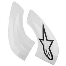 ALPINESTARS PLASTOVÉ KRYTY PRO KRČNÍ CHRÁNIČE BNS PRO (BÍLÉ)