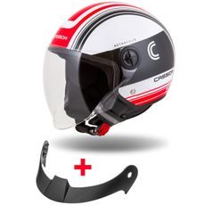 PŘILBA CASSIDA HANDY METROPOLIS (ČERNÁ/BÍLÁ/ČERVENÁ) 2023