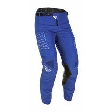 KALHOTY KINETIC FUEL, FLY RACING - USA (MODRÁ/BÍLÁ)