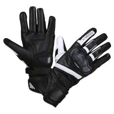 MODEKA DÁMSKÉ RUKAVICE MIAKO AIR ČERNÁ/BÍLÁ