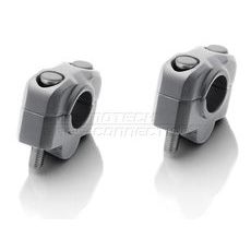 SW MOTECH ZVÝŠENÍ ŘÍDÍTEK +20 STŘÍBRNÉ