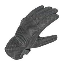 MBW PÁNSKÉ KOŽENÉ MOTO RUKAVICE TIMMY ŠEDÉ