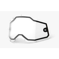 PLEXI RACECRAFT 2/ACCURI 2/STRATA 2, 100% - USA (DVOJITÉ ČIRÉ, ANTI-FOG)