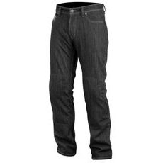 KALHOTY, JEANSY RESIST TECH DENIM, ALPINESTARS (ČERNÉ)