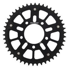 ŘETĚZOVÁ ROZETA SUPERSPROX STEALTH RST-7091:46-BLK ČERNÝ 46 ZUBŮ, 520