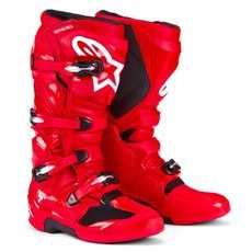 BOTY TECH 7, ALPINESTARS (ČERVENÁ) 2025