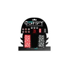 NÁKRČNÍKY COMFY SKULLS, OXFORD (SADA 3 KS)