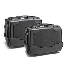 KUFRY NA MOTO KGR46N GARDA 46L, KAPPA (ČERNÝ, KOMPOZIT) SADA2