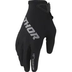 DĚTSKÉ MOTO RUKAVICE THOR YOUTH RIDEMODE STATIC GLOVES ČERNÁ