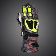4SR PÁNSKÉ KOŽENÉ MOTO RUKAVICE STINGRAY RACE SPEC CAMO
