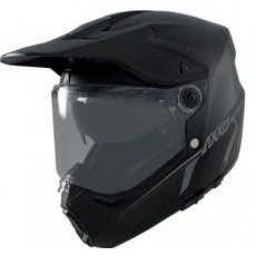 PŘILBA AXXIS ENDURO WOLF DS A1 ČERNÁ MATNÁ TESTOVACÍ