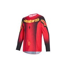 DRES SUPERTECH SCENZ YOUTH, ALPINESTARS, DĚTSKÉ (ČERVENÁ/ČERNÁ/ŽLUTÁ) 2026