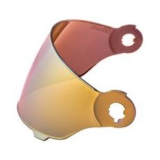 PLEXI PRO PŘILBY FIBRE, CASSIDA (ZRCADLOVÉ ZLATÉ, ANTIFOG)