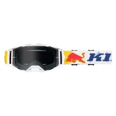 KINI MOTOCYKLOVÉ BRÝLE MX3 KINI RED BULL 1.0 WHITE
