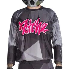 PITCHA DRES FASTER BLACK PINK