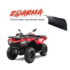 CFMOTO GLADIATOR NOVÁ X520 EFI S EPS G2 T3B ČERVENÁ + PŘÍSLUŠENSTVÍ ZDARMA