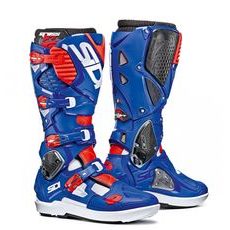 BOTY SIDI CROSSFIRE 3 WHITE BLUE/RED FLUO