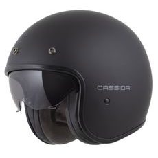 PŘILBA OXYGEN 2.0 SOLID, CASSIDA (ČERNÁ MATNÁ/TMAVĚ ŠEDÁ) 2025