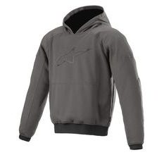 BUNDA AGELESS HOODIE, ALPINESTARS (ŽÍHANÁ ŠEDÁ)