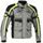 MBW Pánská textilní moto bunda BUCK černá šedá žlutá