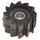 kladka řetězu Kawasaki, RTECH (černá, vnitřní průměr 8 mm, vnější průměr 38 mm, šířka 23 mm