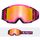 LS2 CHARGER PRO GOGGLE PINK WITH SILVER VISOR