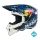 Moto helma KINI Red Bull EXC Helmet 1.0 modrá/bílá