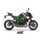 SC-PROJECT KAWASAKI Z900 2025- Karbonový výfuk CR-T s mřížkou Stoneguard homologovaný