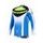 dres TECHSTAR KNIF, ALPINESTARS (modrá/černá/žlutá fluo) 2026