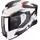 SCORPION Integrální moto přilba EXO-530 AIR CLIP matná bílo/černo/červená