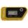 měřič motohodin bezdrátový s nulovatelným počítadlem, Q-TECH (žlutý)